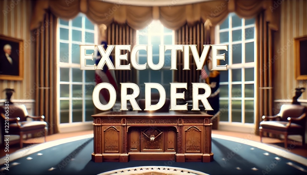 EXECUTIVE ORDER - PRESIDENTIAL - PRESIDENT - OVAL OFFICE - EXECUTIVE BRANCH - WHITE HOUSE