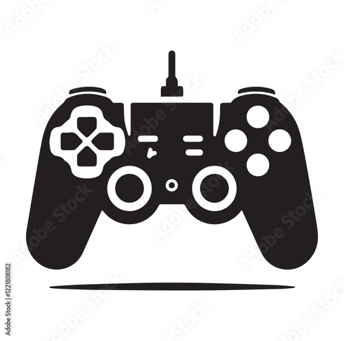 Game Controller vector silhouette SH