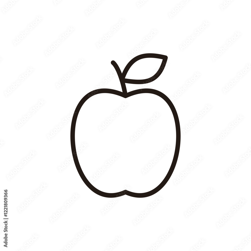 Apple icon vector. Apple sign and symbols for web design. Apple icon vector. Apple sign and symbols for web design.