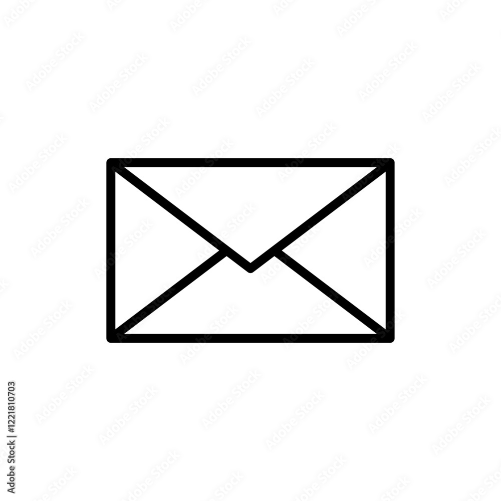 Mail icon vector. email sign and symbol. E-mail icon. Envelope icon Mail icon vector. email sign and symbol. E-mail icon. Envelope icon