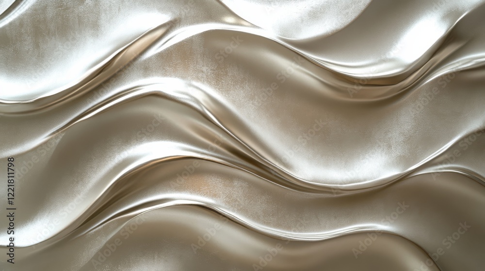 Abstract Silver Waves Smooth Texture Background Abstract Silver Waves Smooth Texture Background
