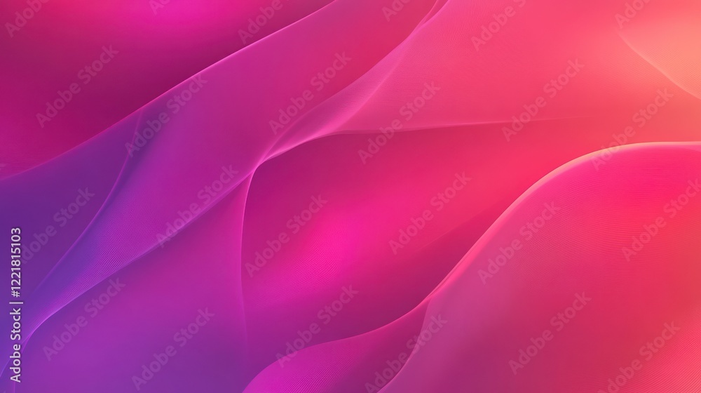 Fototapeta premium Abstract Pink and Purple Wave Background