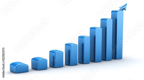 A digital chart displaying a positive financial trend, symbolizing successful business growth and profitability Free Download A digital chart displaying a positive financial trend, symbolizing successful business growth and profitability - GFXLoad