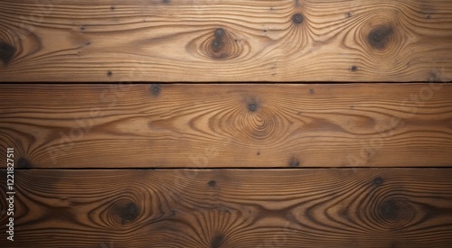 A close up of a wooden surface with a brown stain