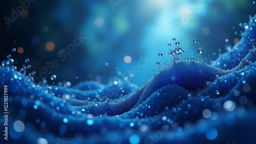 Background with the Same Color composition, Generative AI