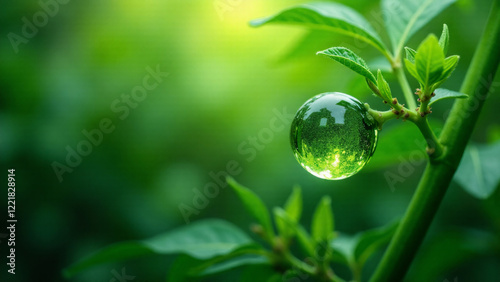 Background with the Same Color composition, Generative AI