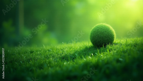 Background with the Same Color composition, Generative AI