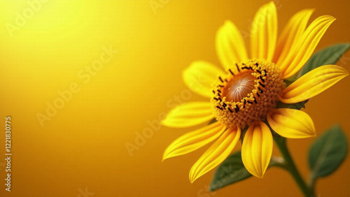 Background with the Same Color composition, Generative AI