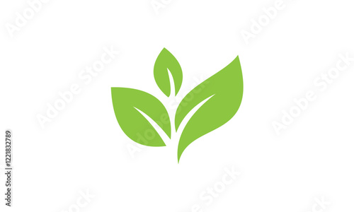 Green leaf logo
