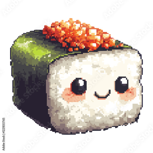 Sushi illustration character design vector