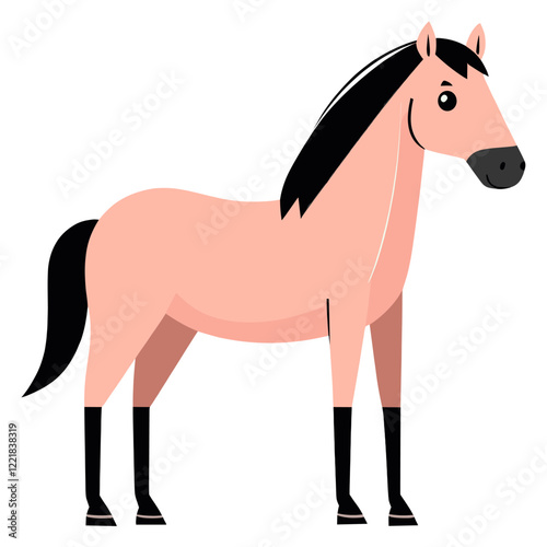 Horse art illustration animal vector