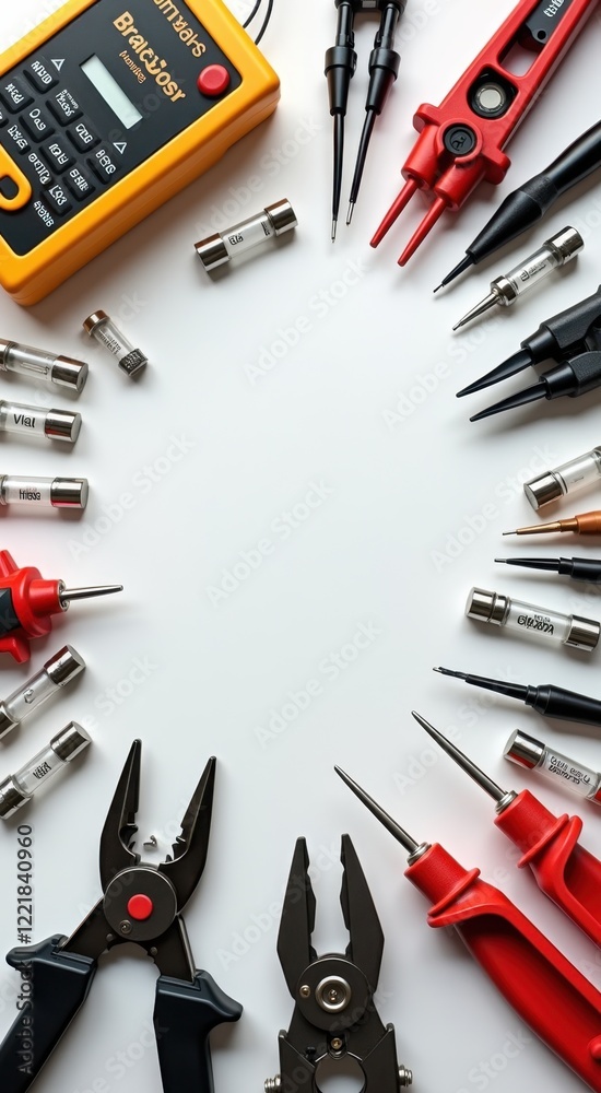 Fototapeta premium A close up of a bunch of tools on a table