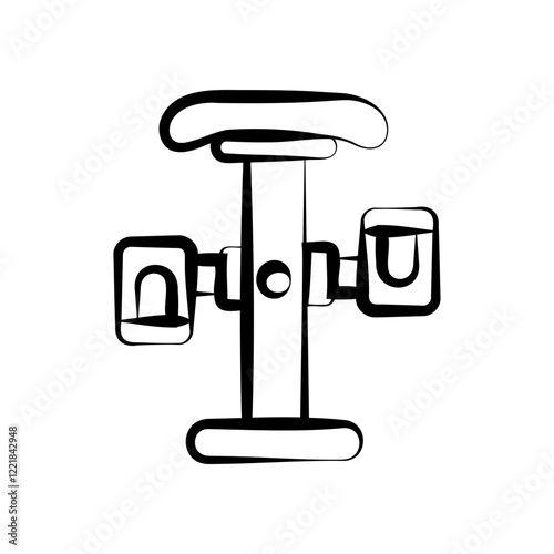 Exercise bike pedal