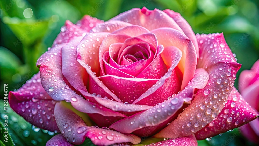 Sheer Bliss Rose Macro Photography: Close-up Details of a Pink Hybrid Tea Rose Flower Sheer Bliss Rose Macro Photography: Close-up Details of a Pink Hybrid Tea Rose Flower