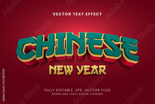 Chinese New Year Text Effect