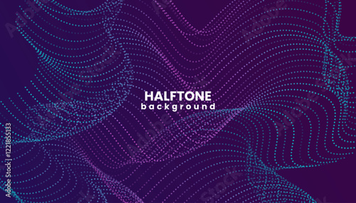 Abstract vector background. Halftone gradient gradation. Vivid flowing textures. for website wallpaper backgrounds, posters, etc.
