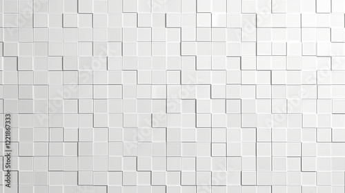 Sharp Focus on Ceramic Tile Texture for Interior Design