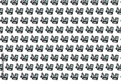 Mining pattern for industrial background