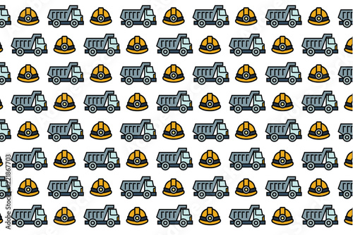 Mining pattern for industrial background