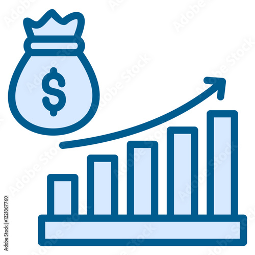Budget Graph Icon