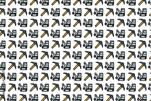 Mining pattern for industrial background