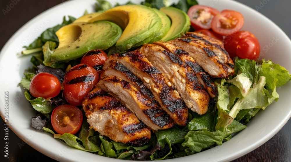 Grilled Chicken Avocado Salad: A Delicious and Healthy Meal Grilled Chicken Avocado Salad: A Delicious and Healthy Meal