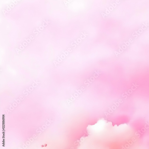 Wallpaper Mural Pink Cloud Abstract Background Illustration Torontodigital.ca