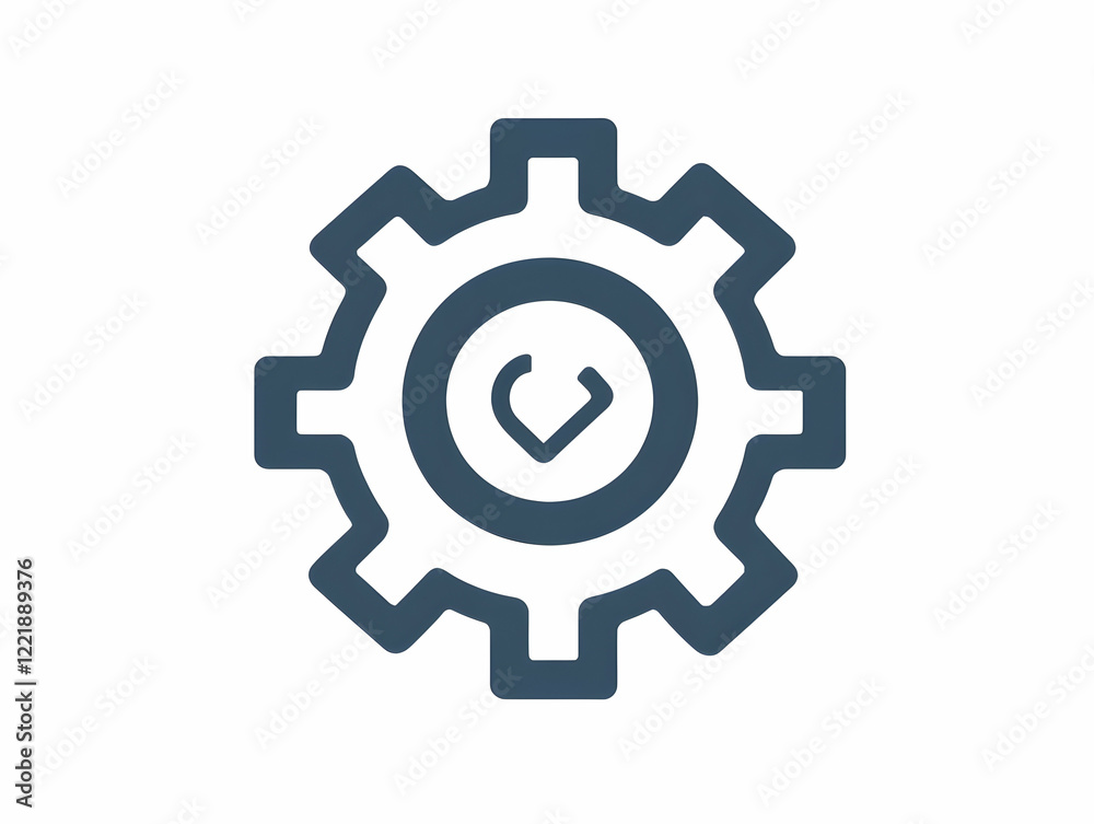 Gear Icon Illustration: Settings, Options, Configuration Gear Icon Illustration: Settings, Options, Configuration