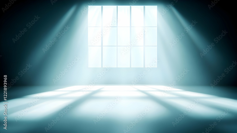 Light Rays Through Window Abstract Background Light Rays Through Window Abstract Background