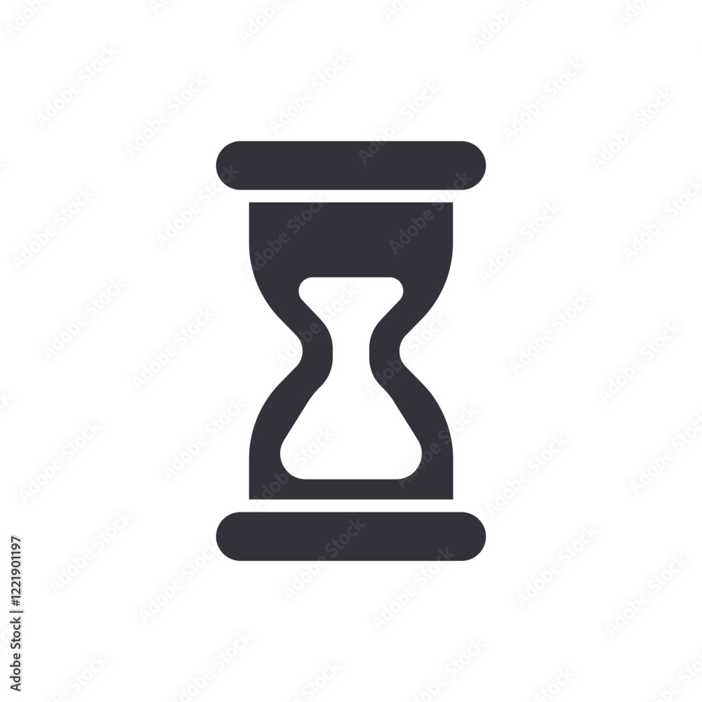 Waiting cursor solid icons, minimalist vector illustration ,simple transparent graphic element .Isolated on white background Waiting cursor solid icons, minimalist vector illustration ,simple transparent graphic element .Isolated on white background
