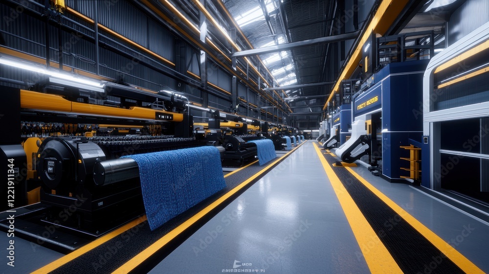 Obraz premium Modern Factory Interior