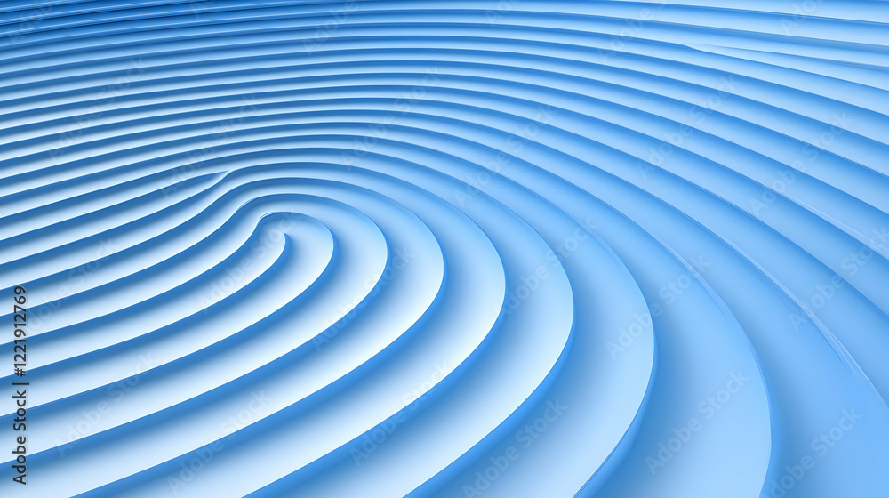 Abstract 3D Blue Swirl Background Abstract 3D Blue Swirl Background