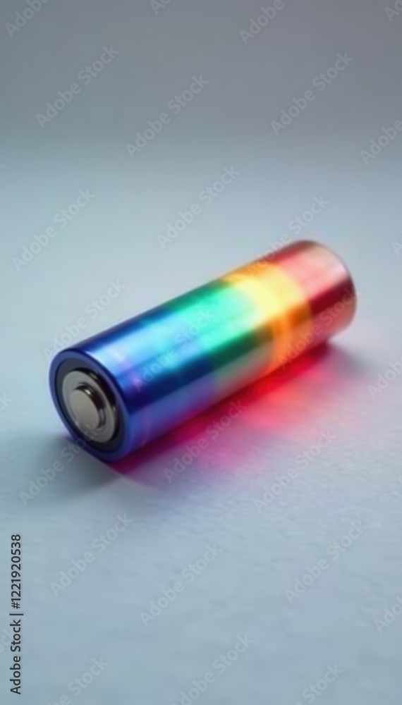 Colorful battery pack, subtle light accents, smooth curves , rechargeable, colorful Colorful battery pack, subtle light accents, smooth curves , rechargeable, colorful
