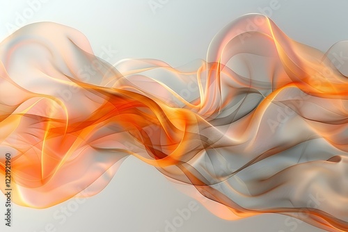 Wallpaper Mural A close up of an orange and white background Torontodigital.ca