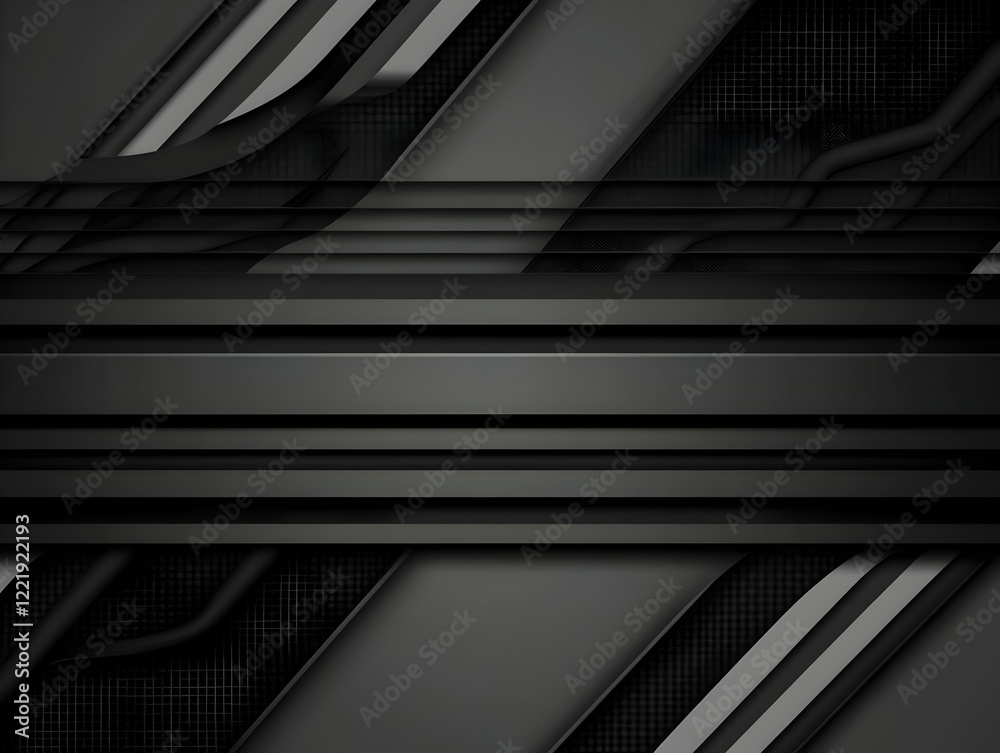 Obraz premium Abstract Dark Grey Background Illustration