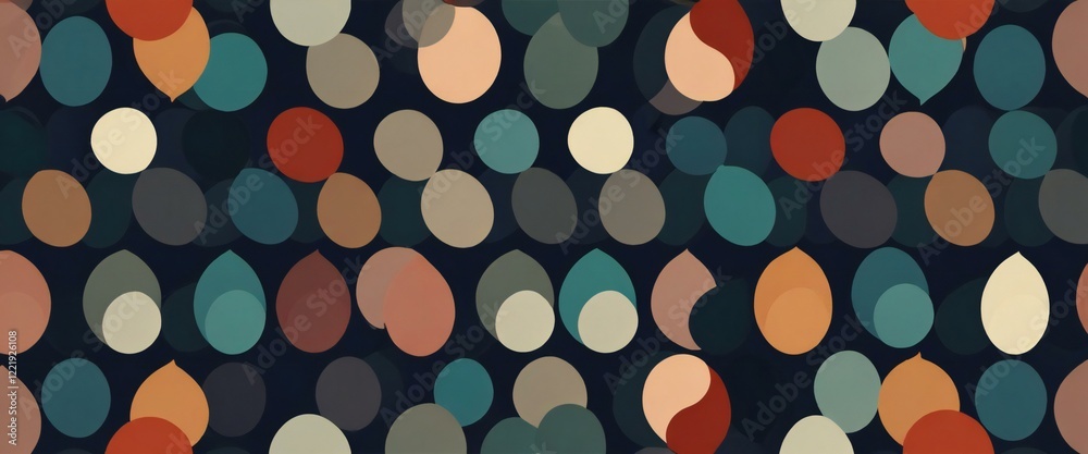 seamless pattern with colorful circles seamless pattern with colorful circles