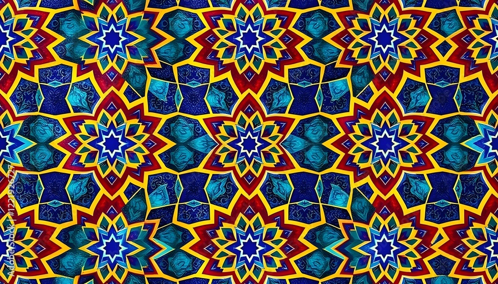 Vibrant Kaleidoscope: A Symphony of Colors and Geometric Patterns Vibrant Kaleidoscope: A Symphony of Colors and Geometric Patterns