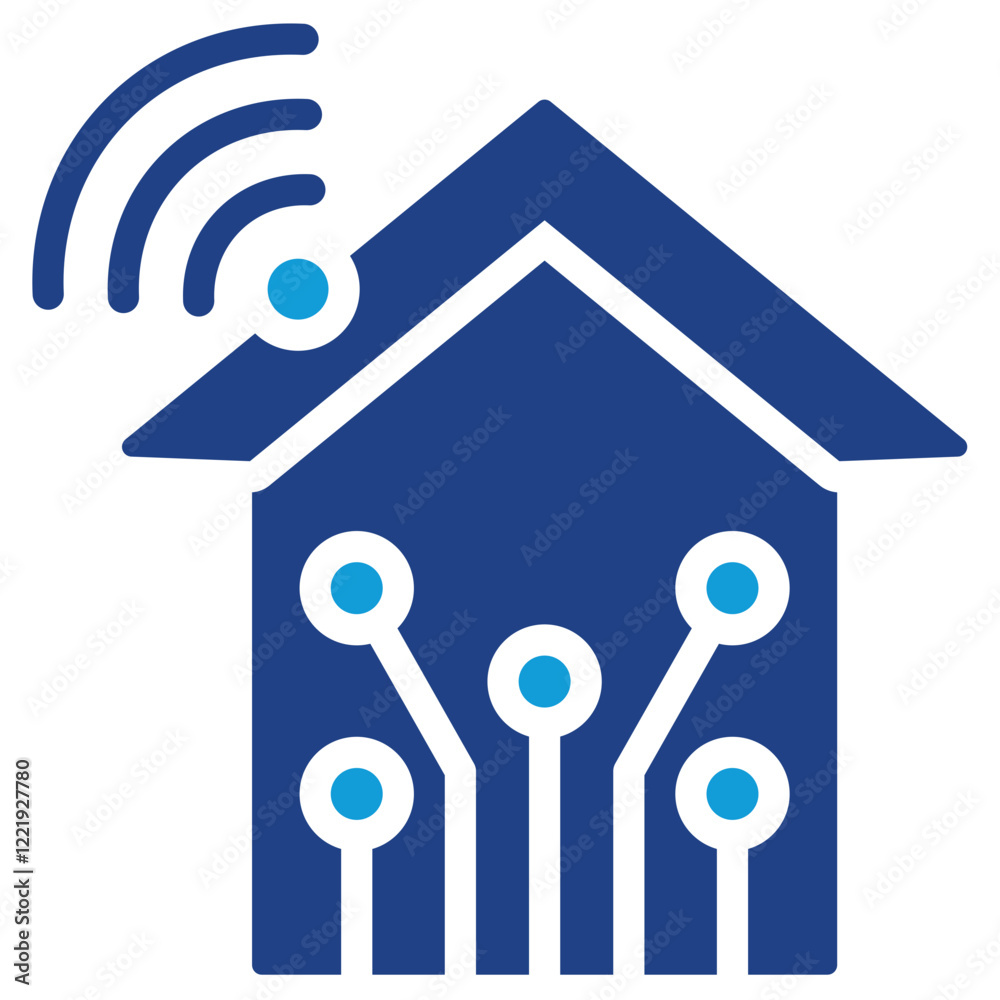 Smart Home Dual Tone Icon