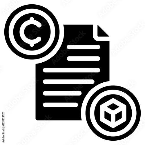 Digital Collectible Solid Black Icon