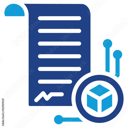 Smart Contract Dual Tone Icon