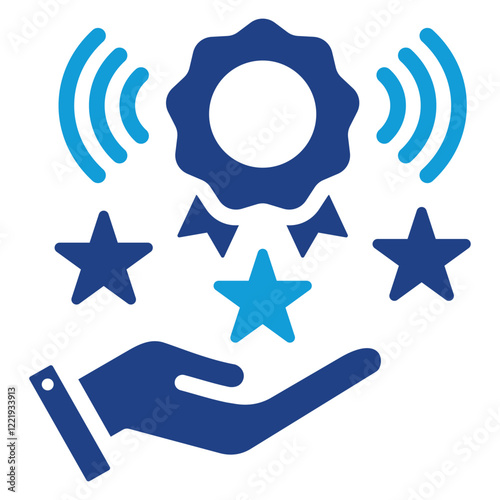 Brand Awareness Dual Tone Icon