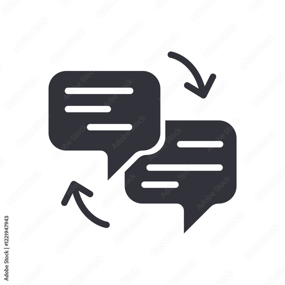 Chat sharing solid icons, minimalist vector illustration ,simple transparent graphic element .Isolated on white background Chat sharing solid icons, minimalist vector illustration ,simple transparent graphic element .Isolated on white background