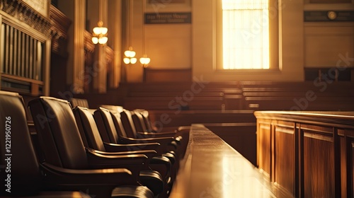 A dynamic image of a legislative session focused on justice reform, highlighting civic engagement