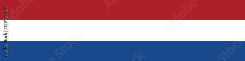 Netherlands flag long banner digital vector illustration Free Download Netherlands flag long banner digital vector illustration - GFXLoad