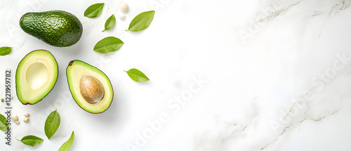 Wallpaper Mural Avocado, fresh fruit for health Torontodigital.ca