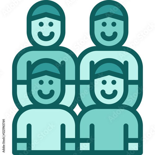 men two tone icon