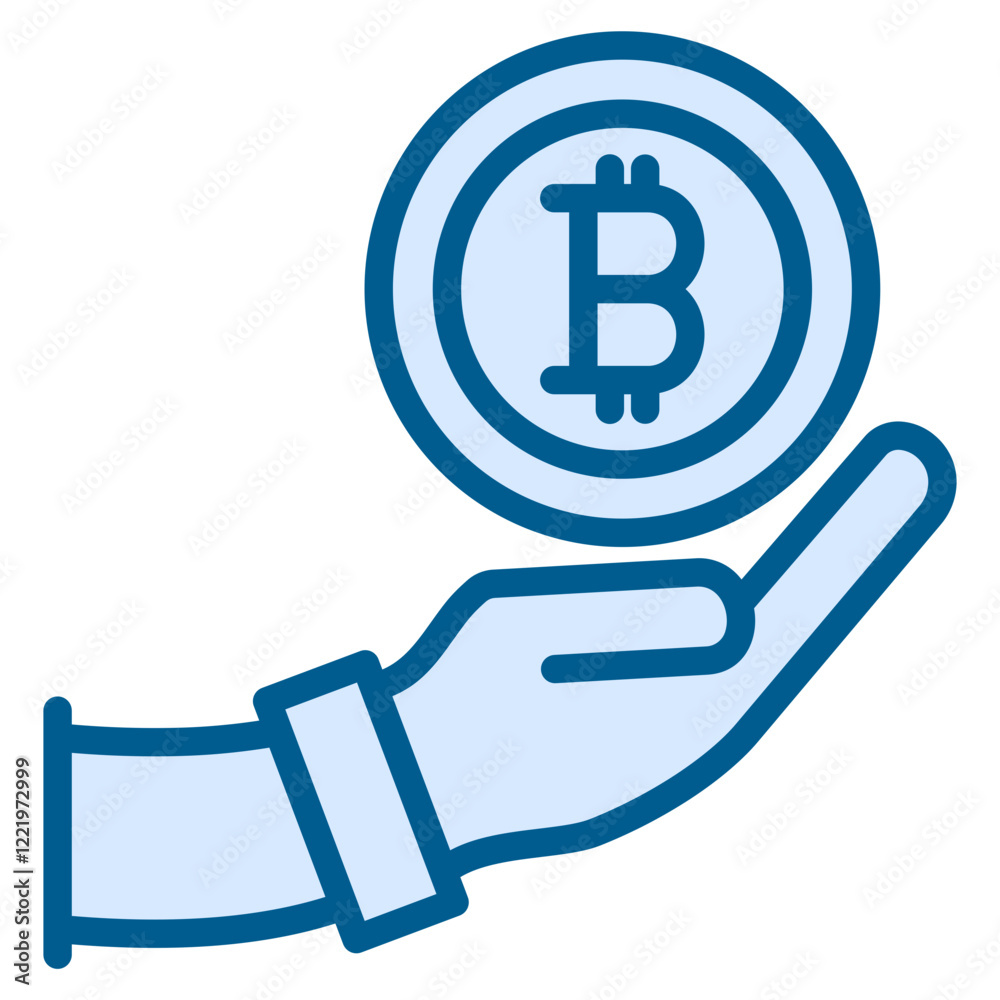 Cryptocurrency Icon Cryptocurrency Icon