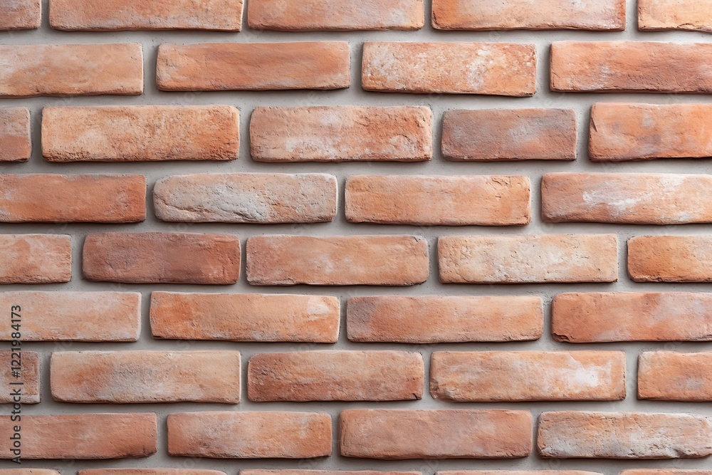 Fototapeta premium Abstract background texture banner brick wall design indoor environment unique viewpoint