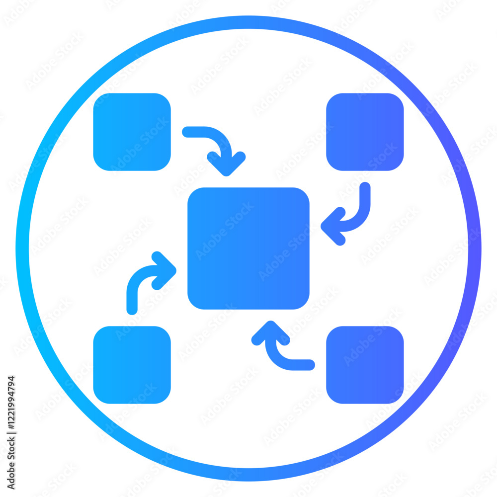 data gradient icon data gradient icon