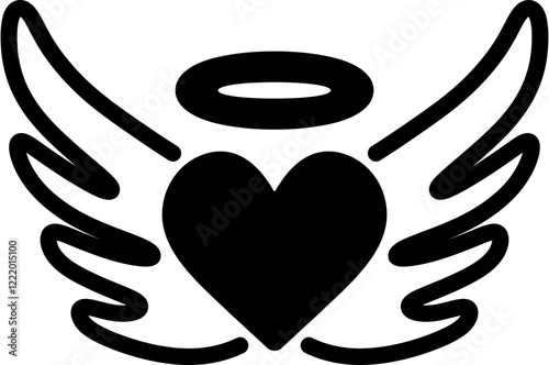flying heart